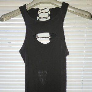 Gucci Satin Lace Back Tank Top